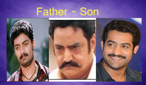 Father-Son Heroes in Telugu Film Industry