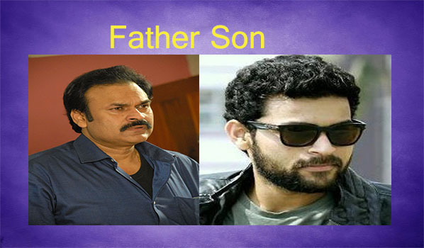 Father-Son Heroes in Telugu Film Industry